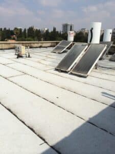 חידוש גג ישן, יריעות